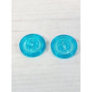 LEGO Dimensions: Generic Blue Tags for Vehicles & Gadgets #18602c01 - LOT of 2